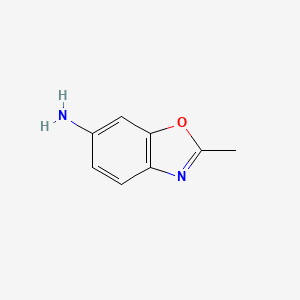 2-Methylbenzo[d]oxazol-6-amine chemical structure (CAS 5676-60-8)