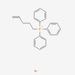 Pent-4-en-1-yltriphenylphosphonium bromide chemical structure (CAS 56771-29-0)