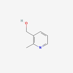 (2-Methylpyridine-3-yl)methanol chemical structure (CAS 56826-61-0)