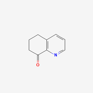 6,7-Dihydro-5H-quinoline-8-one chemical structure (CAS 56826-69-8)