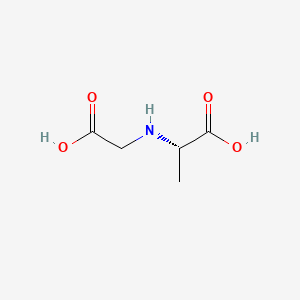 (S)-2-((Carboxymethyl)amino)propanoic acid chemical structure (CAS 56857-47-7)
