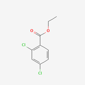 Ethyl 2,4-dichlorobenzoate chemical structure (CAS 56882-52-1)