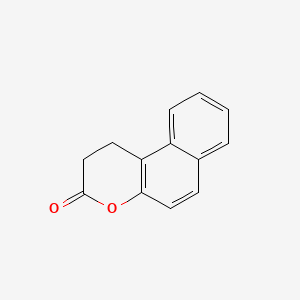 1,2-Dihydro-3H-benzo[f]chromen-3-one chemical structure (CAS 5690-03-9)