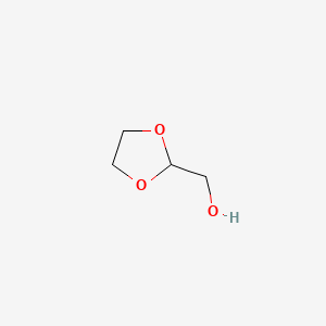 (1,3-Dioxolan-2-yl)methanol chemical structure (CAS 5694-68-8)