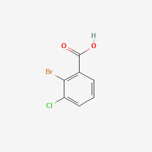 2-Bromo-3-chlorobenzoic acid chemical structure (CAS 56961-26-3)