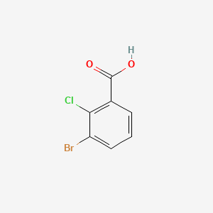 3-Bromo-2-chlorobenzoic acid chemical structure (CAS 56961-27-4)