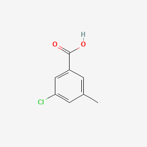3-Chloro-5-methylbenzoic acid chemical structure (CAS 56961-33-2)