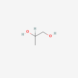 1,2-Propanediol chemical structure (CAS 57-55-6)