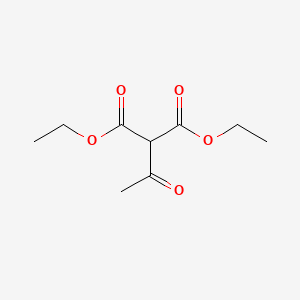 Diethyl 2-acetylmalonate chemical structure (CAS 570-08-1)