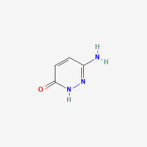 6-Aminopyridazin-3(2H)-one chemical structure (CAS 57041-95-9)