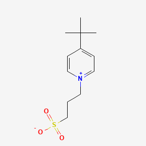 3-(4-(tert-Butyl)pyridin-1-ium-1-yl)propane-1-sulfonate chemical structure (CAS 570412-84-9)