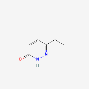 6-Isopropylpyridazin-3(2H)-one chemical structure (CAS 570416-36-3)