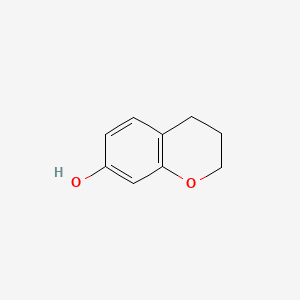 Chroman-7-ol chemical structure (CAS 57052-72-9)