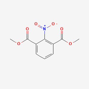 Dimethyl 2-nitroisophthalate chemical structure (CAS 57052-99-0)