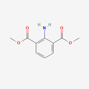 Dimethyl 2-aminoisophthalate chemical structure (CAS 57053-02-8)