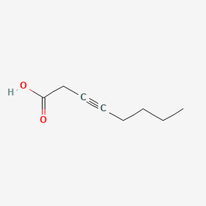 Oct-3-ynoic acid chemical structure (CAS 57074-96-1)