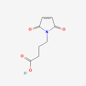 4-(2,5-Dioxo-2,5-dihydro-1H-pyrrol-1-yl)butanoic acid chemical structure (CAS 57078-98-5)