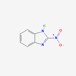 2-Nitro-1H-benzo[d]imidazole chemical structure (CAS 5709-67-1)