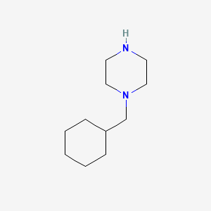 1-(Cyclohexylmethyl)piperazine chemical structure (CAS 57184-23-3)