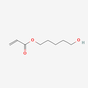 5-Hydroxypentyl acrylate chemical structure (CAS 57198-94-4)