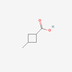 3-Methylcyclobutanecarboxylic acid chemical structure (CAS 57252-83-2)
