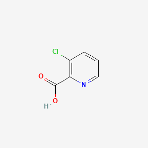 3-Chloropicolinic acid chemical structure (CAS 57266-69-0)