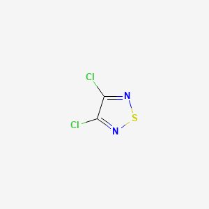 3,4-Dichloro-1,2,5-thiadiazole chemical structure (CAS 5728-20-1)