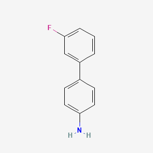3'-Fluoro-[1,1'-biphenyl]-4-amine chemical structure (CAS 5728-66-5)