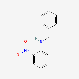 N-Benzyl-2-nitroaniline chemical structure (CAS 5729-06-6)