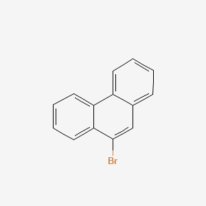 9-Bromophenanthrene chemical structure (CAS 573-17-1)