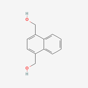 Naphthalene-1,4-diyldimethanol chemical structure (CAS 57322-45-9)
