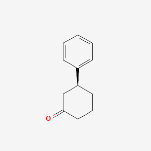 (S)-3-Phenylcyclohexanone chemical structure (CAS 57344-86-2)