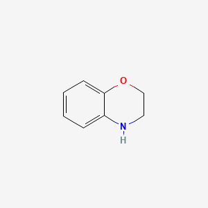 Benzomorpholine chemical structure (CAS 5735-53-5)