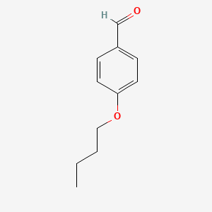 4-Butoxybenzaldehyde chemical structure (CAS 5736-88-9)