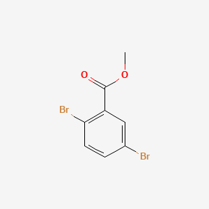Methyl 2,5-dibromobenzoate chemical structure (CAS 57381-43-8)