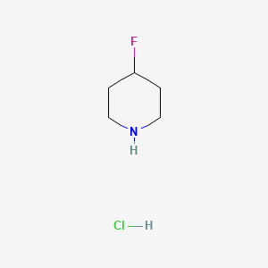 4-Fluoropiperidine hydrochloride chemical structure (CAS 57395-89-8)