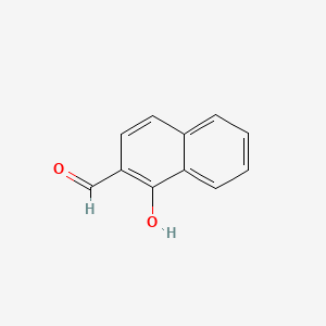 1-Hydroxy-2-naphthaldehyde chemical structure (CAS 574-96-9)