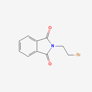 2-(2-Bromoethyl)isoindoline-1,3-dione chemical structure (CAS 574-98-1)
