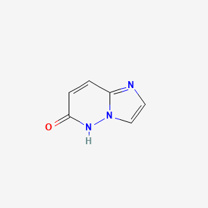 Imidazo[1,2-b]pyridazin-6-ol chemical structure (CAS 57470-54-9)