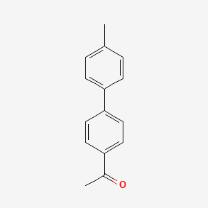 1-(4'-Methyl-[1,1'-biphenyl]-4-yl)ethanone chemical structure (CAS 5748-38-9)