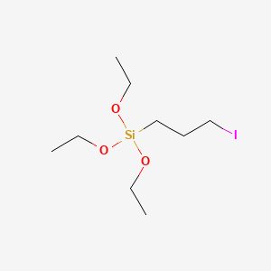Triethoxy(3-iodopropyl)silane chemical structure (CAS 57483-09-7)