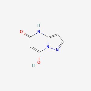 7-Hydroxypyrazolo[1,5-a]pyrimidin-5(4H)-one chemical structure (CAS 57489-70-0)