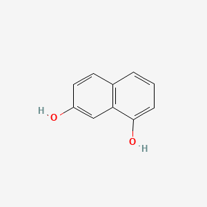 1,7-Dihydroxynaphthalene chemical structure (CAS 575-38-2)