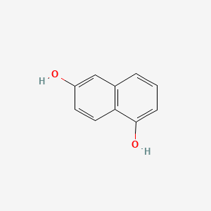 1,6-Dihydroxynaphthalene chemical structure (CAS 575-44-0)
