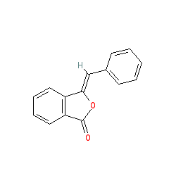 3-Benzylideneisobenzofuran-1(3H)-one chemical structure (CAS 575-61-1)