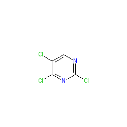 2,4,5-Trichloropyrimidine chemical structure (CAS 5750-76-5)