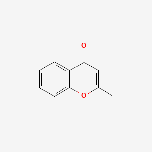 2-Methyl-4H-1-benzopyran-4-one chemical structure (CAS 5751-48-4)