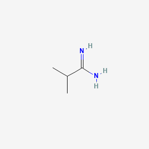 Isobutyrimidamide chemical structure (CAS 57536-10-4)