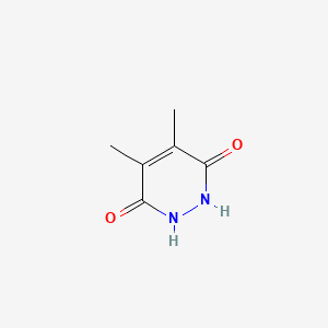 4,5-Dimethylpyridazine-3,6-diol chemical structure (CAS 5754-17-6)