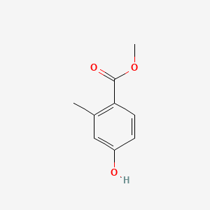 Methyl 4-hydroxy-2-methylbenzoate chemical structure (CAS 57556-31-7)
